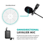 Movo Wireless USB-C Microphone System for Android and iPhone 15 and Up