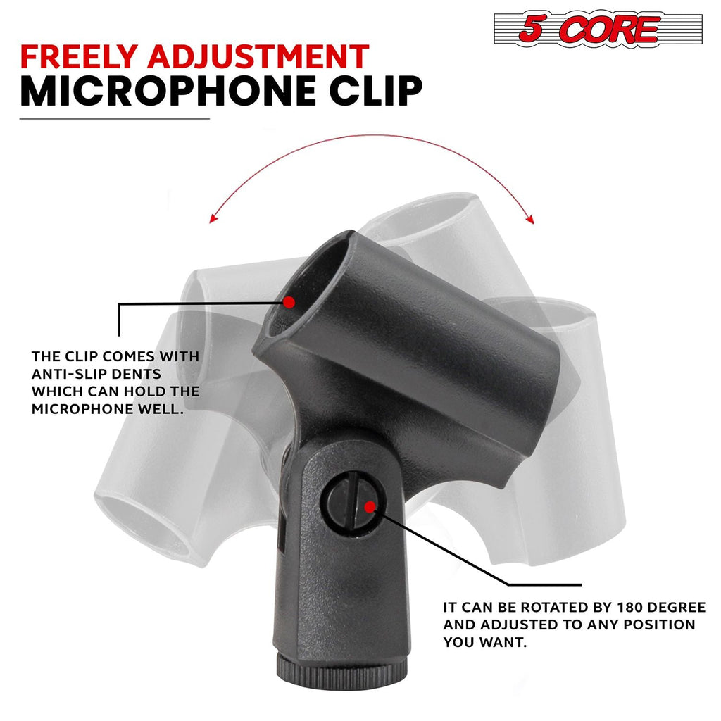 Professional Instrument Microphone Pencil Mic Condenser Cardioid Unidirectional Stick Microfono with Windscreen Mic Clip & Case - INSTRU MIC 100 GREY