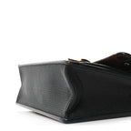 Damier Ebene Vavin Chain Wallet Black