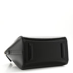 Shiny Lord Calfskin Mini Antigona Black