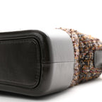 Tweed Calfskin Medium Gabrielle Hobo Brown
