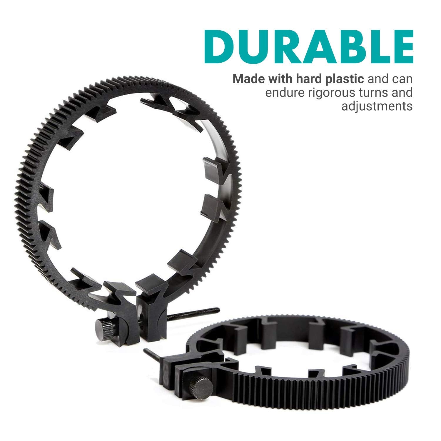 Movo FR3 Adjustable Follow Focus Ring Gear Set