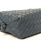 Nappa Intrecciato Small Loop Camera Bag Thunder