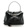 Smooth Calfskin Large Rodeo Top Handle Handbag Black