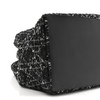 Tweed Cannage Large Toujours Black White