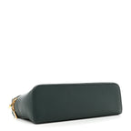 Grained Calfskin L19 Extra Pocket Pouch New Petrolio
