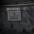 Crystal Monogram Hysteria Tote Navy Blue