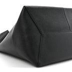 Grained Calfskin Medium The Sack Bag Black