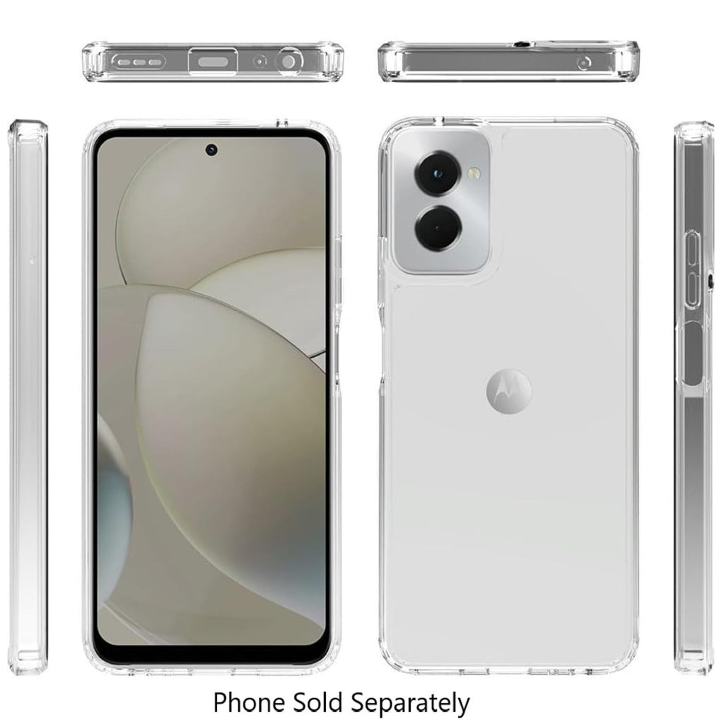 SAHARA - Venture Series Hard Shell Clear Case - Motorola G Power 5G (2024)