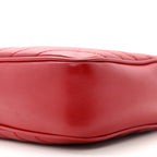 Calfskin Matelasse Monogram Lou Camera Bag Red