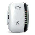 KENRO 300Mbps WiFi Repeater 2.4G Wireless Extender & Booster - White