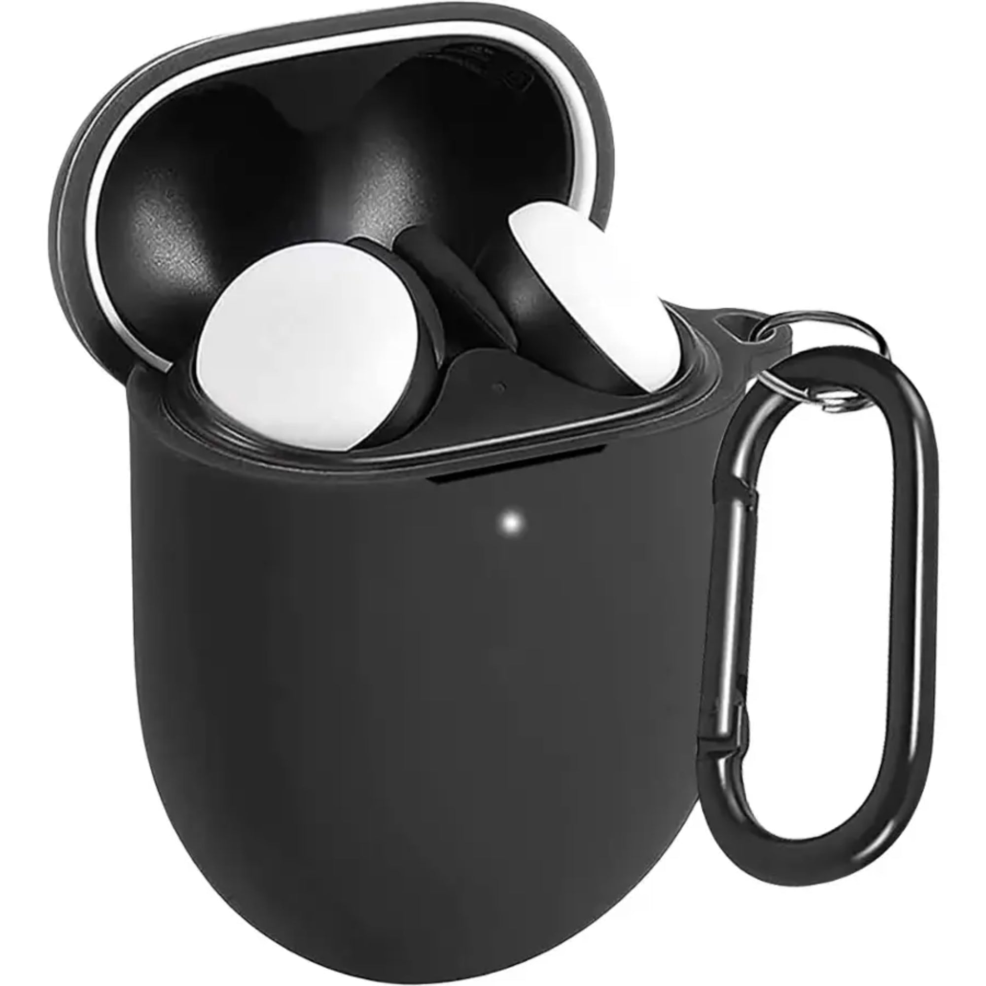 SAHARA - Anti-Slip Silicone Case for Google Pixel Buds Pro 2 Headphones - Black