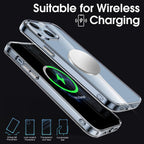 Entronix Case Compatible with iPhone 14 Plus - [Hard Back] Thick Clear
