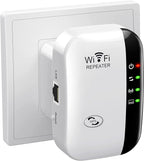 WiFi Extender, WiFi Signal Booster Up to 5800sq.ft and 58 Devices, WiFi Range Extender, Wireless Internet Repeater, Long Range Amplifier with Ethernet Port,1-Key Setup, Access Point, Alexa Compatible