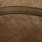 Soft Grained Calfskin Sangle Bucket Bag Taupe
