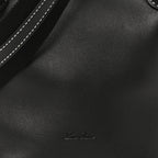Smooth Calfskin Micro Bale Bag Black