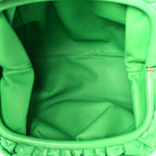 Nappa Maxi Intrecciato The Pouch Oversized Clutch Parakeet