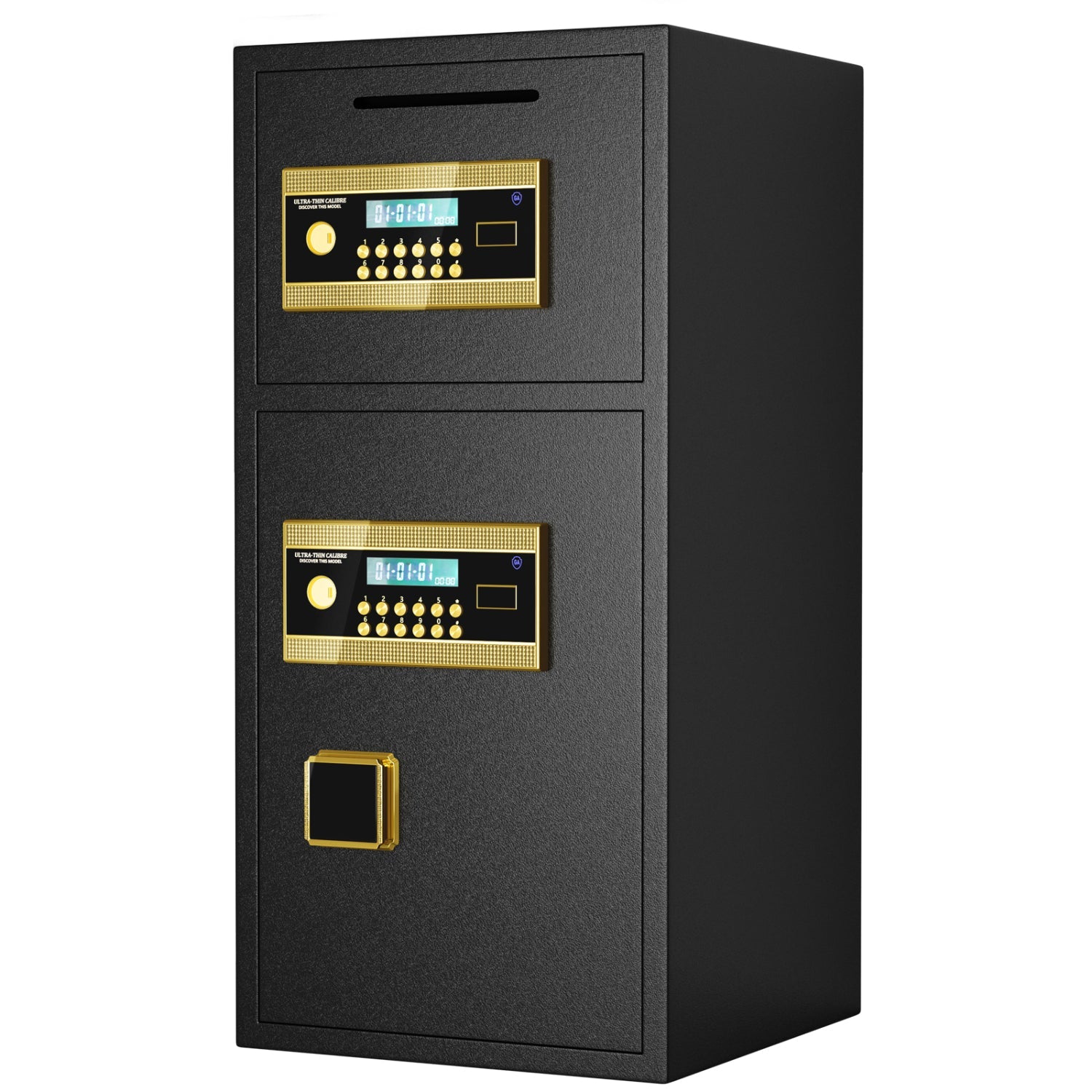 Streamdale Large Double-Door Digital Safe w/ Fireproof Bag