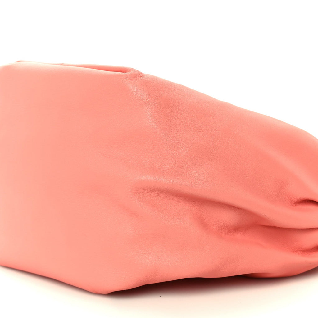 Calfskin Mini Double Knot Bag Peach