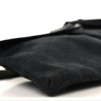 GG Monogram Double Pocket Belt Bag Black