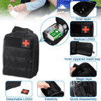 Universal Tactical Vehicle Back Seat Organizer with 3 Detachable Pouches Molle Pouches Truck Seat Organizer Tactical Gear for Car Truck Ford Jeep Vehicle