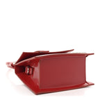 Glazed Calfskin Le Chiquito Boucle Moyen Red