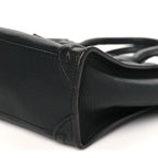 Pebbled Calfskin Nano Luggage Black