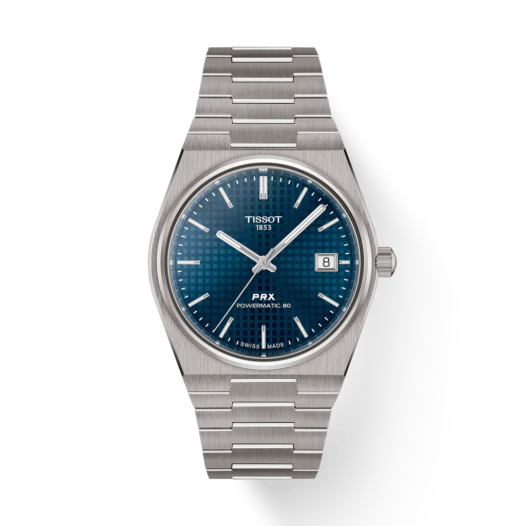 PRX | 38mm, Titanium, Blue Dial
