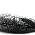 Nappa Intrecciato Large Veneta Hobo Black