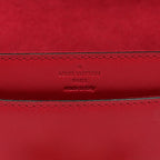 Calfskin Chain Louise MM Red
