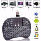 Mini i8 Wireless Keyboard 2.4G with Touchpad for PC BACK LIGHT Kodi Media Box