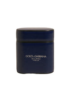 Dolce & Gabbana Leather Logo Print Flip Holder Airpods Case