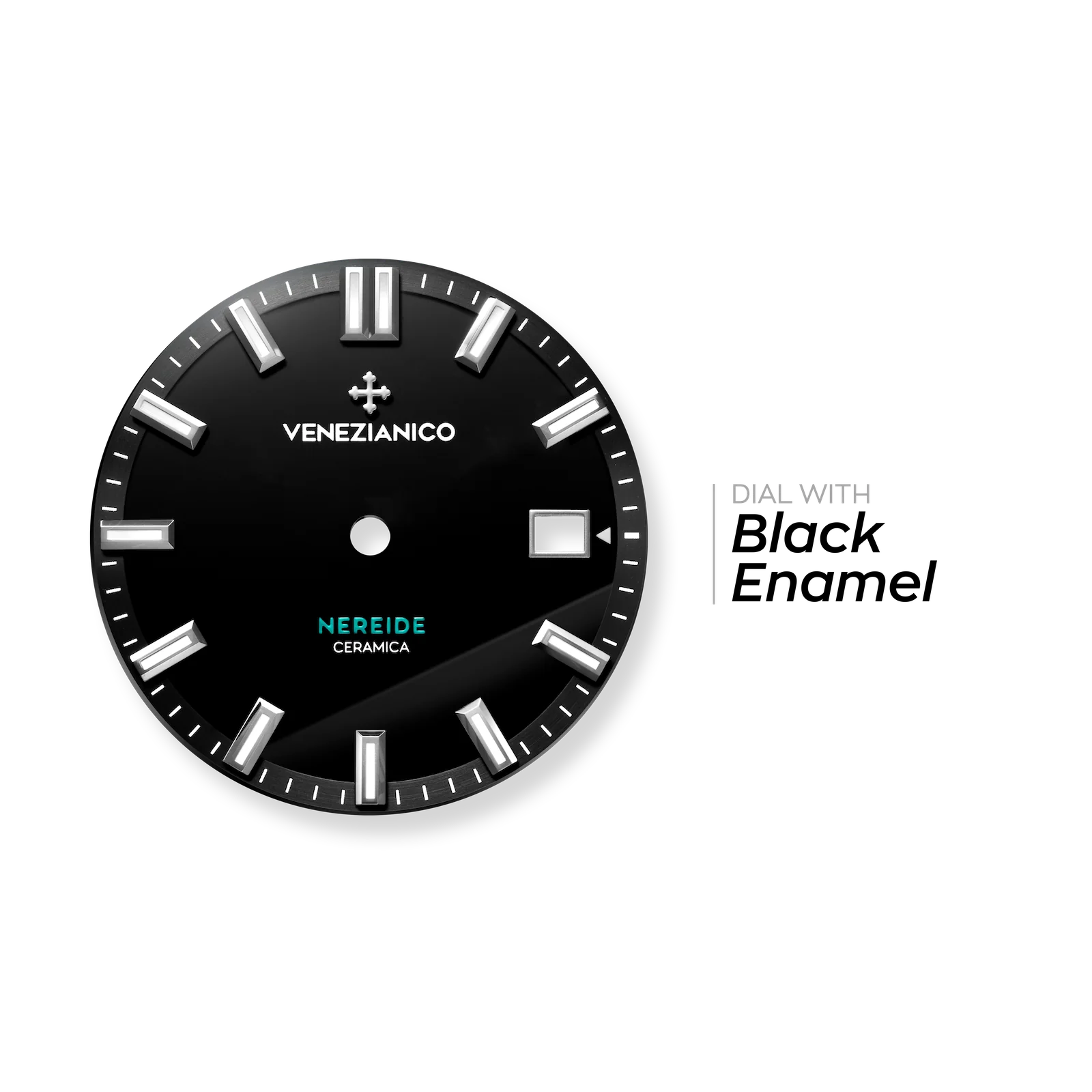 Venezianico Automatic Watch Nereide Ceramica Black