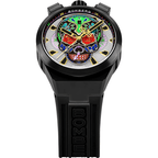 Bomberg Men's Bolt-68 Neo Calaveras Multicolour Watch