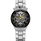 Bomberg Men's Bolt-68 Neo Calaveras Black Silver