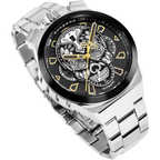 Bomberg Men's Bolt-68 Neo Calaveras Black Silver