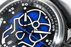 Bomberg Watch BB-01 Automatic Blue Skull