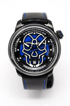 Bomberg Watch BB-01 Automatic Blue Skull