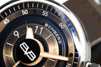 Bomberg Men's Watch BB-01 Black PVD Brown