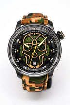 Bomberg Watch BB-01 Automatic Limited Edition Military Skull