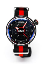 Bomberg Men's Watch BB-01 Black PVD Red