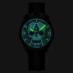 Bomberg Sugar Skull Orange Men's Limited Edition Watch