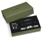 Khaki Field Murph Auto | 42mm, Leather Stap, Black Dial