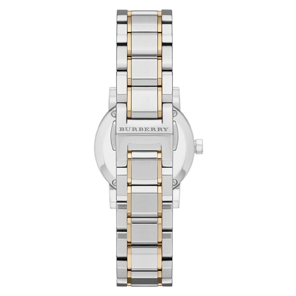 Burberry Ladies Watch The City 26mm Two Tone Gold