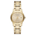 Burberry Ladies Watch The City 34mm Champagne Gold