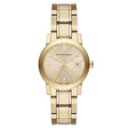 Burberry Ladies Watch The City 34mm Champagne Gold