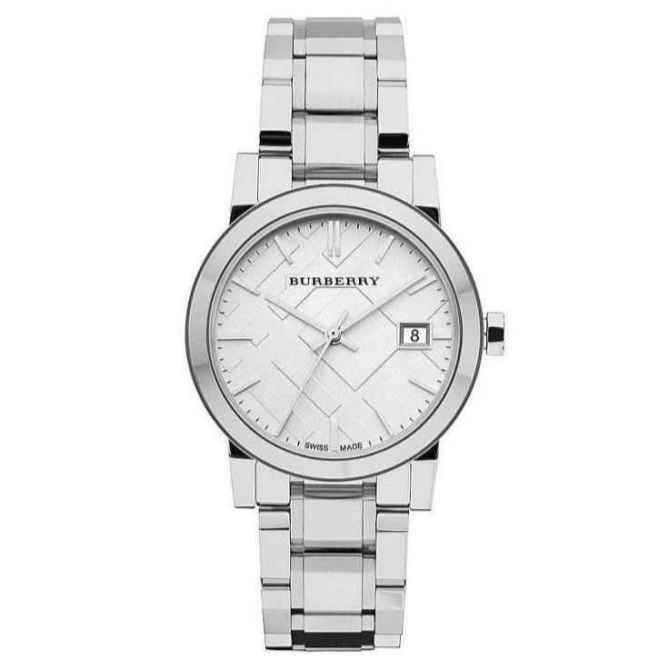 Burberry Ladies Watch The City 34mm Silver