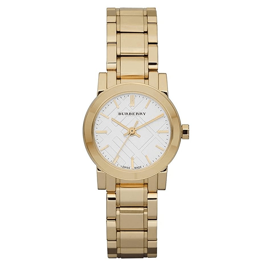 Burberry Ladies Watch The City Yellow Gold