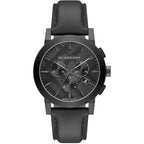 Burberry Men's Watch Chronograph The City Black