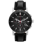 Burberry Men's Watch Chronograph The City Black